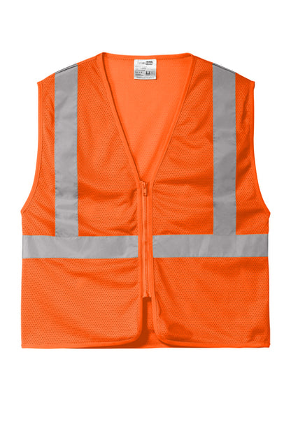 OMMO MERCH Safety Vest Zipper Mesh