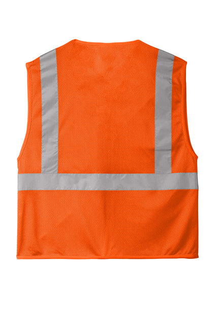 OMMO MERCH Safety Vest Zipper Mesh