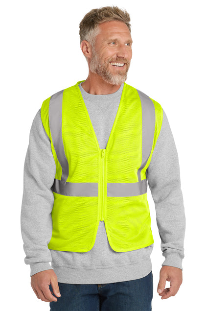 OMMO MERCH Safety Vest Zipper Mesh
