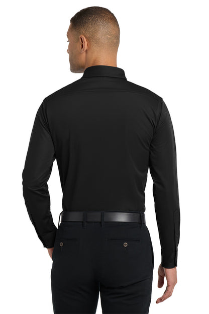 OMMO MERCH Premium Knit Dress Shirt
