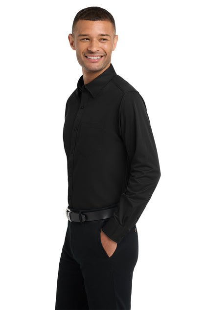 OMMO MERCH Premium Knit Dress Shirt