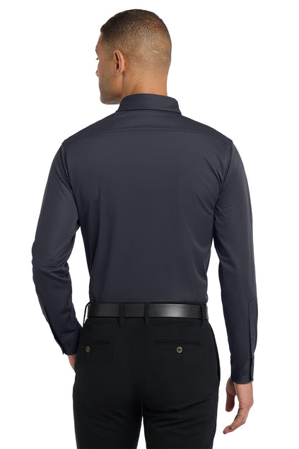 OMMO MERCH Premium Knit Dress Shirt