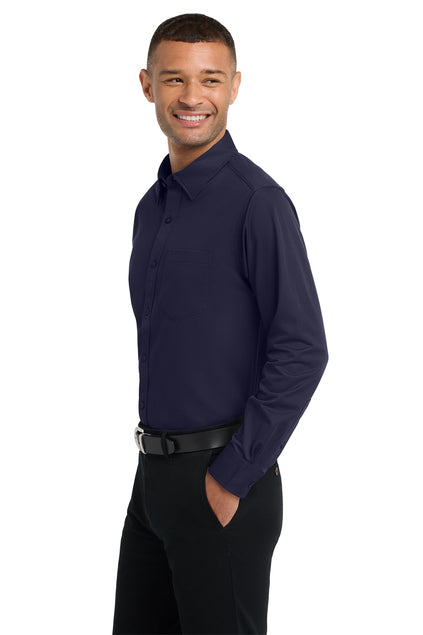 OMMO MERCH Premium Knit Dress Shirt