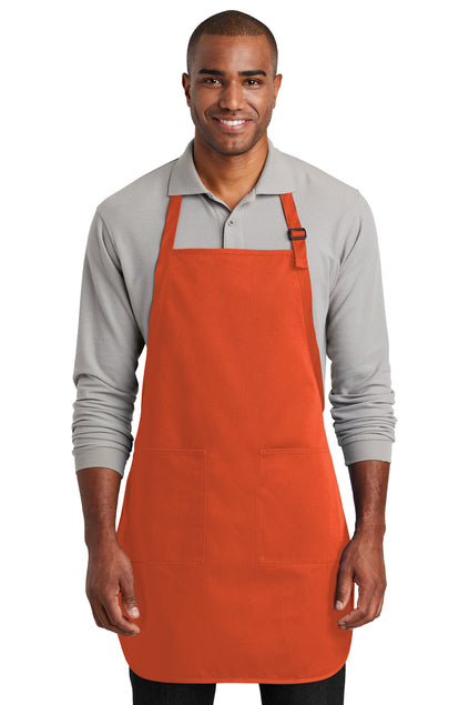 OMMO MERCH Full-Length Two Pocket Bib Apron