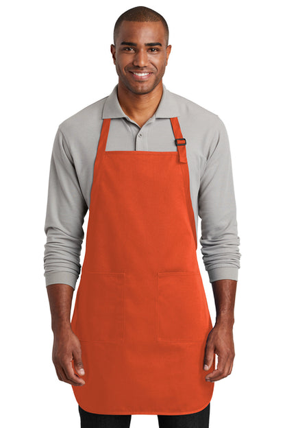 OMMO MERCH Full-Length Two Pocket Bib Apron