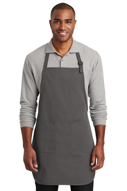 OMMO MERCH Full-Length Two Pocket Bib Apron