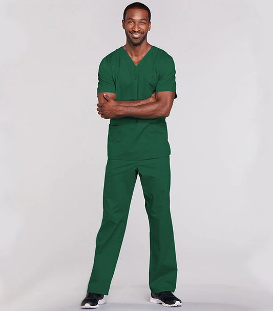 OMMO MERCH Unisex Half Sleeve Scrub Set 6 Pockets