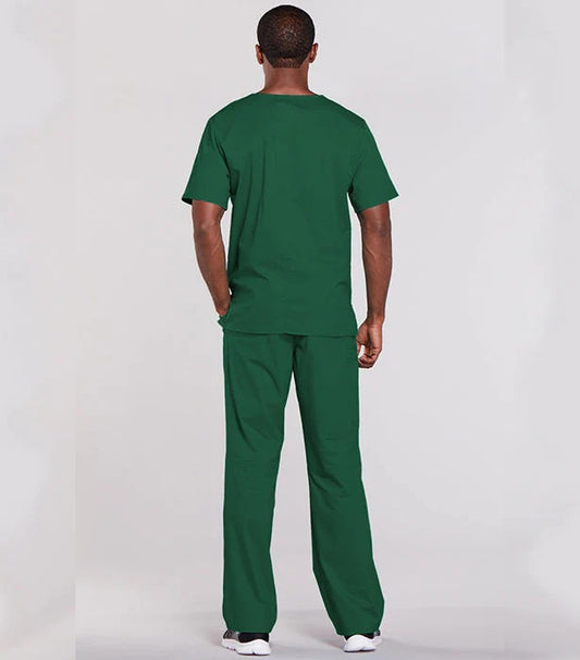 OMMO MERCH Unisex Half Sleeve Scrub Set 6 Pockets