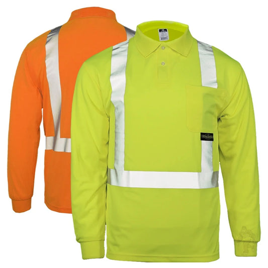 OMMO MERCH Long Sleeve Reflective POLO